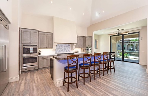 Bermuda Dunes House | Secluded 13BR-11BA Gated Estate: Island River Pool&Pool House, Golf & LG Jacuzzi