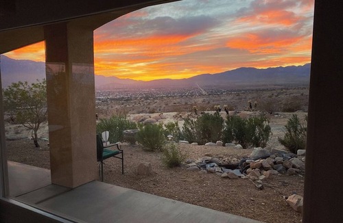 Desert Hot Springs House | Serene Desert Oasis w/Large Pool and SPECTACULAR Views