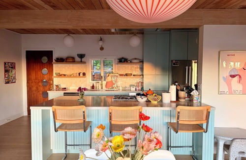 Chevy Chase House | Spacious Hillside Mid-century Designer Home with Views