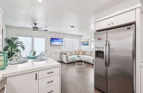 Mission Beach House | Steps from Ocean! Ocean/Bay Views! Rooftop Deck! Two Car Garage! Renovated!
