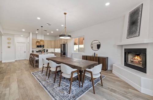 Bermuda Dunes House | Stylish Bermuda Dunes Home: Private Pool & Spa