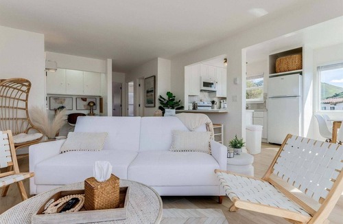 Avila Beach Condo | Sun-Drenched Coastal Retreat: Luxe 2-Bed Condo Walkable to Avila Beach!