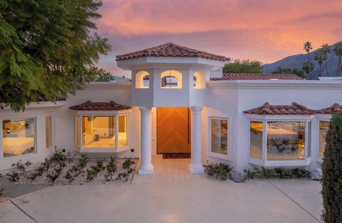 The Movie Colony House | The Mediterranean Racquet Estate- 6br Palm Springs Retreat with Private Pool & Spa