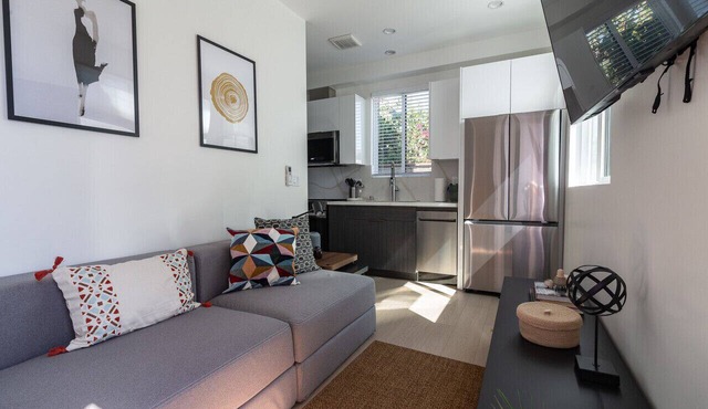 1BR Scandinavian-Style Apt Built in 2024 w/PRIVATE OUTDOOR PATIO p81