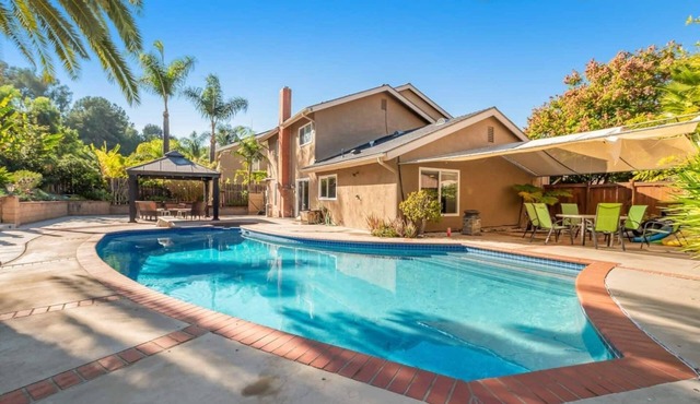 ☀5 beds Fully Remodeled Villa ♨Heated Pool/Jacuzzi☀