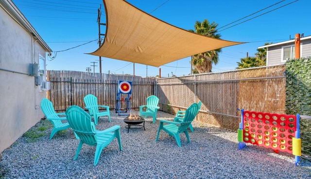 Chic 4BR Rental w/Parking, Games & Fire Pit