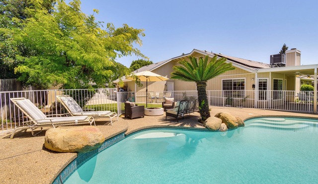 Clovis Family Home: Private Pool, Near Old Town!