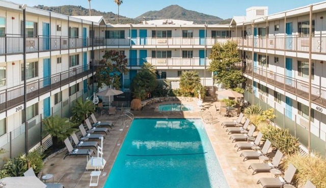 Contemporary Studio Suite Near Trails & Parks | Outdoor Pool | Free Parking