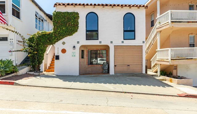 Enchanting Duplex | Ocean Views | 1 Block to Beach
