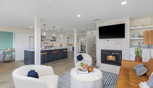 Enchanting Ocean View Townhome | Walk to Beach, Dining & More