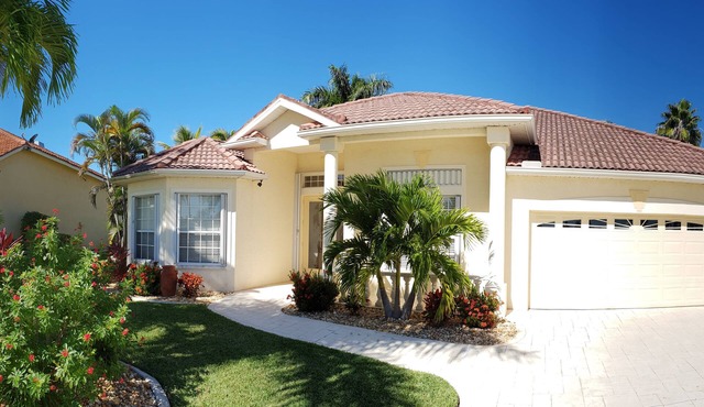 First class location by Lake Britannia with direct gulf access in Florida
