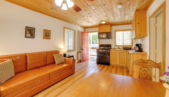 Golf, Hike, Sip Wine: Cobb Mountain Cabin w/Patio