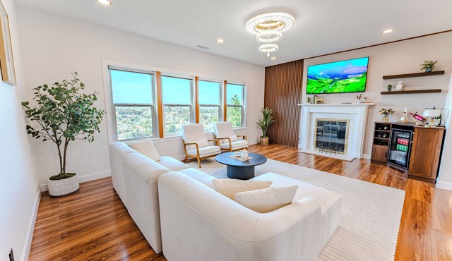 Hilltop Luxury Estate with Panoramic Views in Gated Community