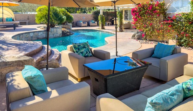 Indian Wells Oasis w/Pool: Walk to Tennis Garden!