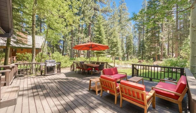 Lakewalk Lodge on the West Shore by Tahoe Getaways - Luxury Cabin, Dog Friendly, Sauna & HOA Beach