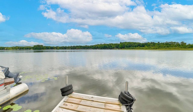 Lupton Cabin w/Fire Pit: Walk to George Lake! in Lupton