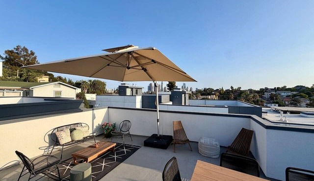 NEW! Echo Park 3BR Home with Rooftop Deck & Views