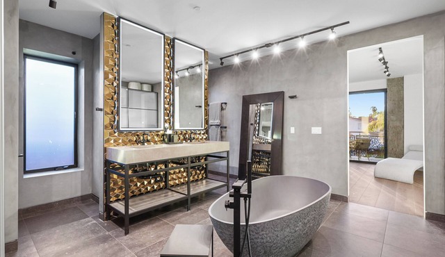 NEW & LUX Concrete Home: Minutes from the Beach +Garage