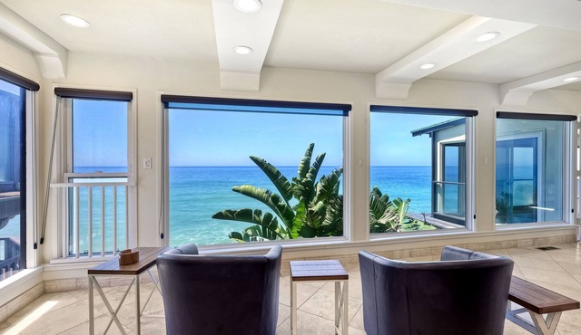 Oceanfront, Hot Tub, Private Beach, Fire Pit