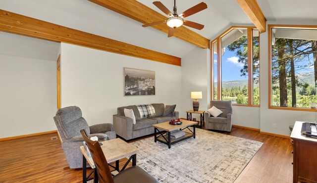 One36 Graeagle Meadows | Beautifully Updated, Mill Pond & Mountain Views in Graeagle