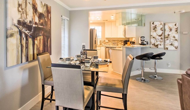 Pool & Hot Tub Access: Modern Palm Springs Condo