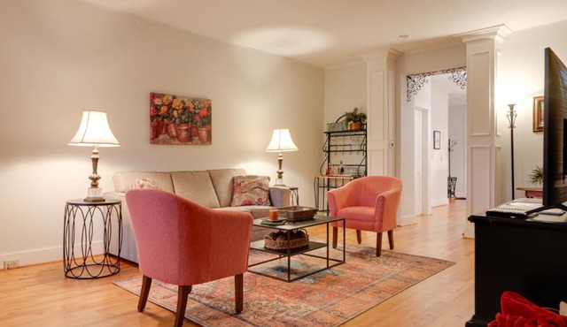 Riverfront Studio w/Private Patio & Garden! in Augusta