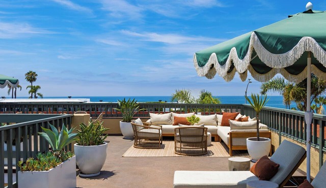 Rooftop Ocean Views + Pool + Hot Tub + Walk to Beach | The Mara by AvantStay