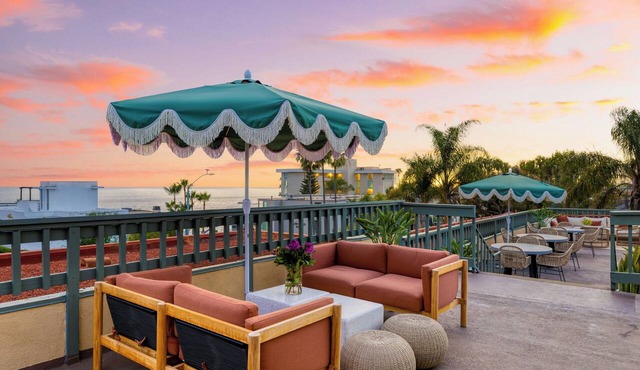 Rooftop Ocean Views + Pool + Hot Tub + Walk to Beach | The Mara by AvantStay