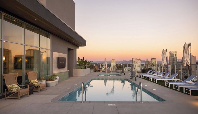 Rooftop Spa + Pool | Fitness Center | Prime Little Italy | Ancora by AvantStay