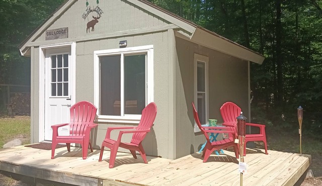 Rustic Cabin on 10 secluded acres in frederic