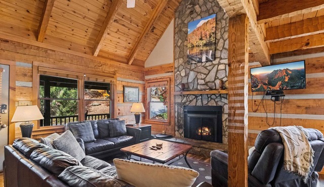 Secluded Cabin with Rustic Charm in Seven Devils