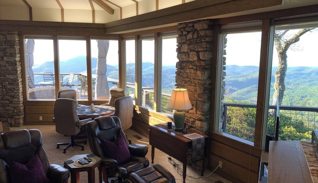 Spectacular Panoramic Views from 4850 Ft., Best View/Most Unique Home in Area!