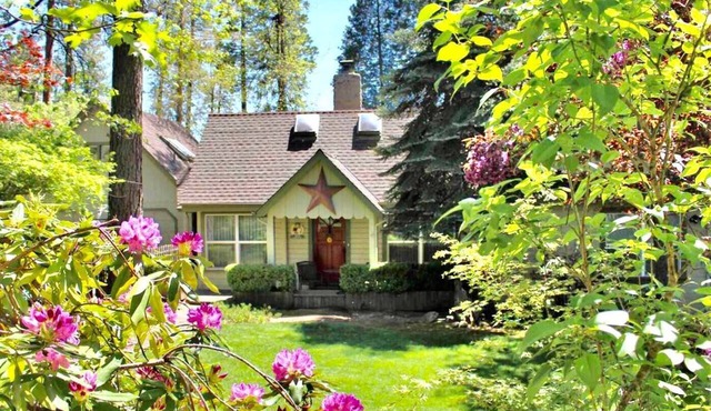 Tranquil Twain Harte Retreat for 8: Private Pool/Spa, Lake Access, Walk to Town