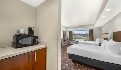 Standard Room, 2 Queen Beds, Non Smoking, City View