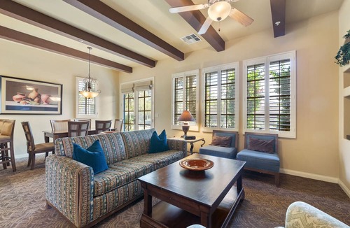 La Quinta Condo | Near Pool! Best Location! Single Story Poolside Villa across from Clubhouse, Pet Friendly! (C72)