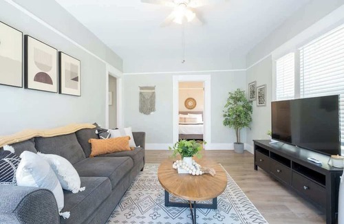 Little Italy Apartment | Chic Little Italy Apt | Balcony | Walk Everywhere!