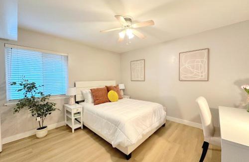 West San Jose Apartment | Relaxing 3-room Apartment with yard pool, Near Santana Row-No Party-